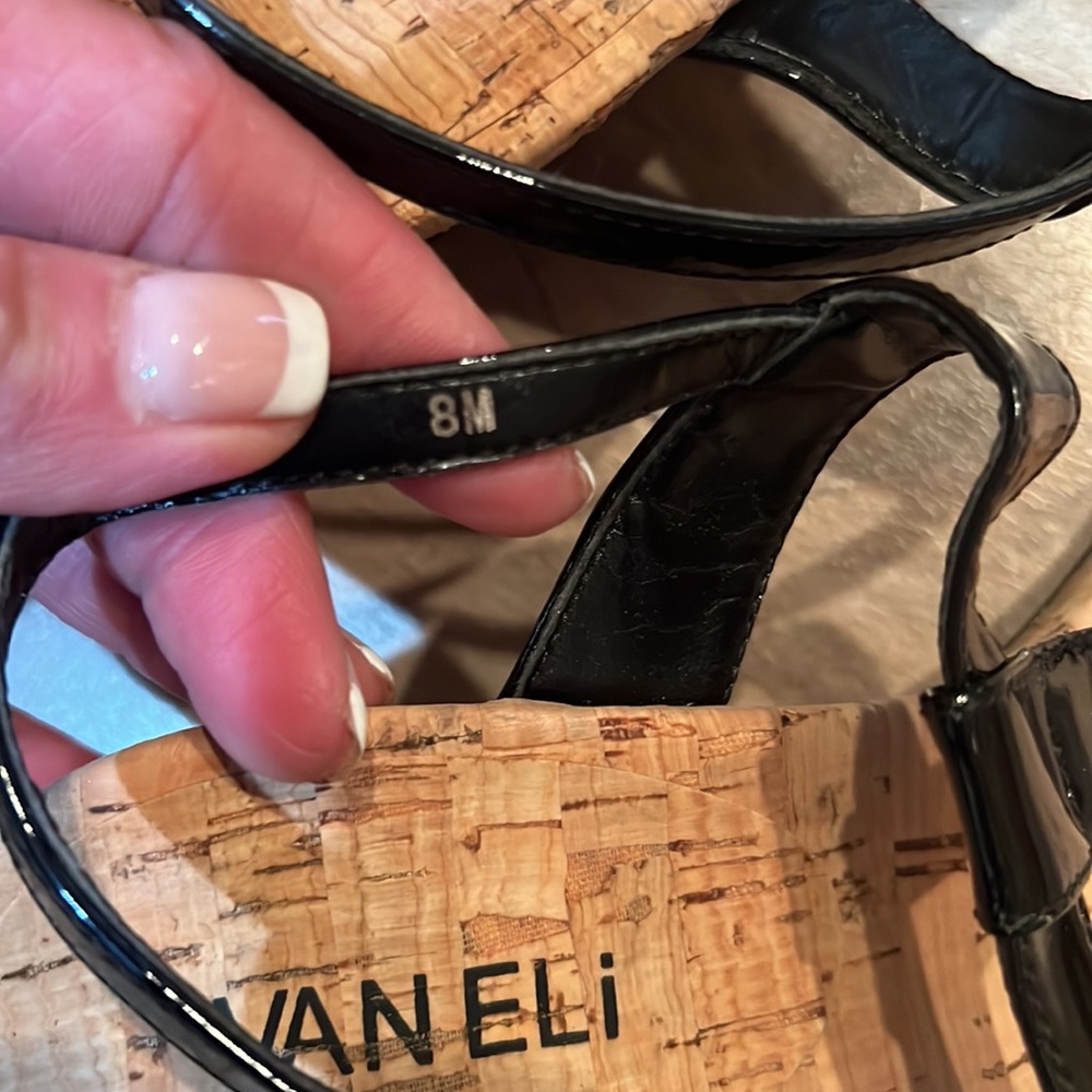 Vaneli Wedge Sandals-Size 8 - Picture 5 of 8